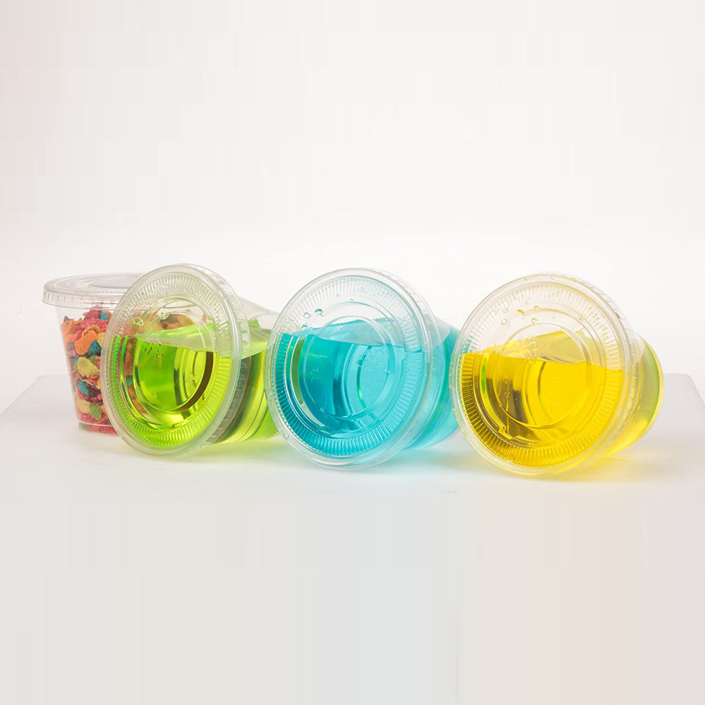 2oz Portion Cups with Lids (2,000 ct)