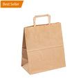 Large Brown Paper Bags with Handles (250 ct) (size vary)