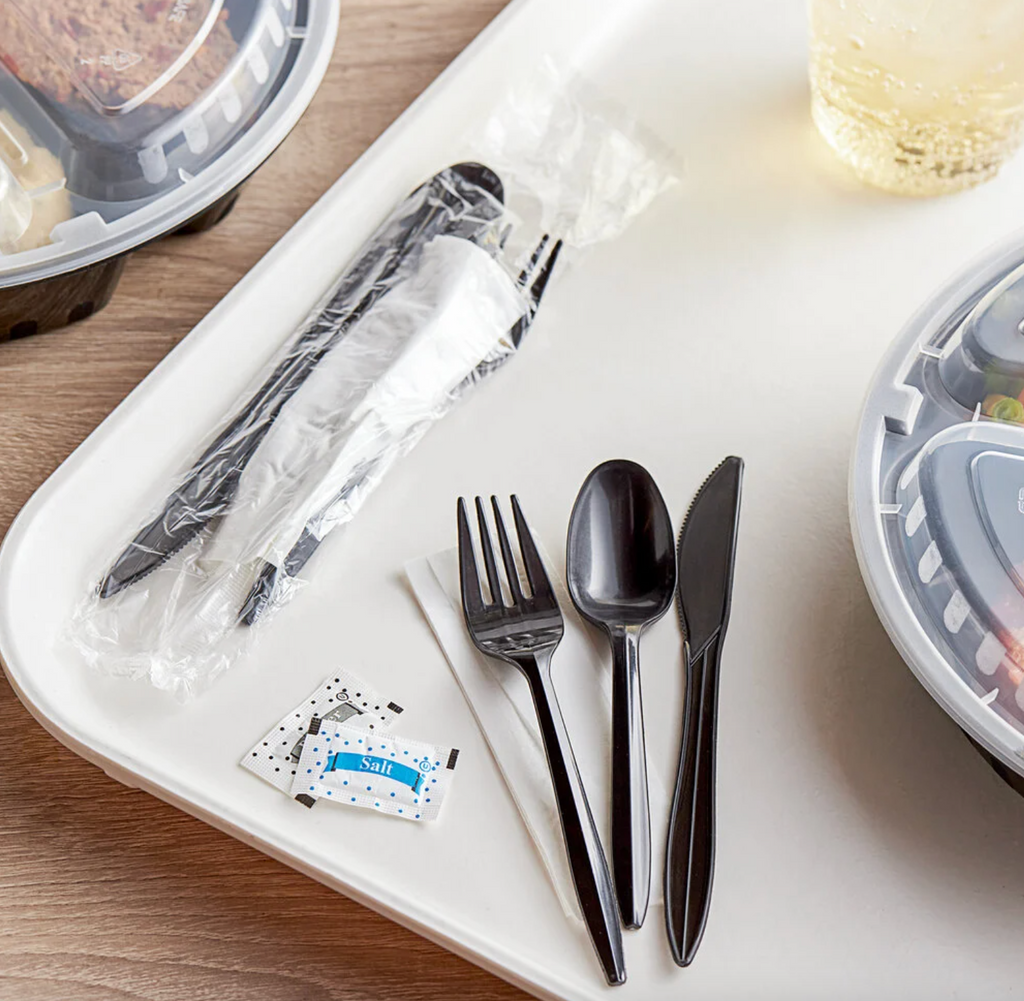 Wrapped Plastic Cutlery Set (1,000 ct)